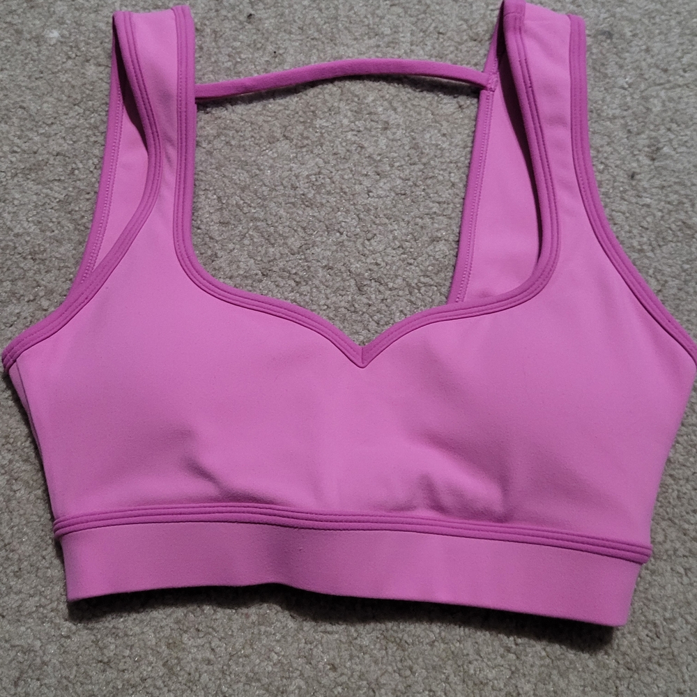 P'tula Sweetheart Bubblegum Pink Sports Bra